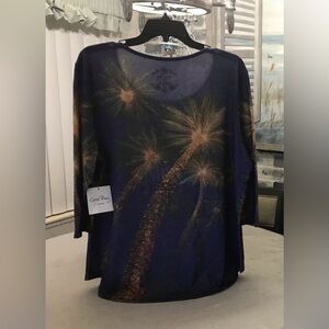 Coral Bay Sparkling Night Top